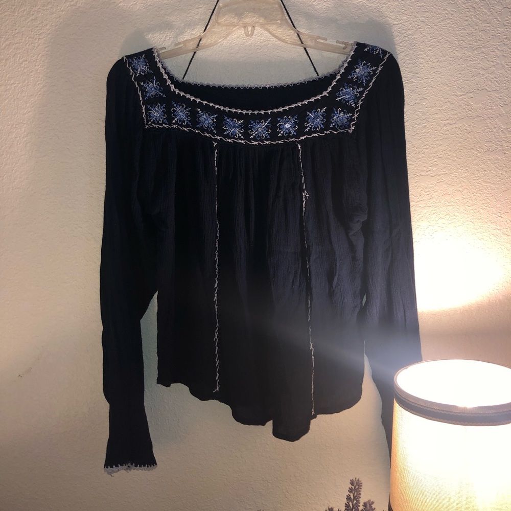 Blue passport top